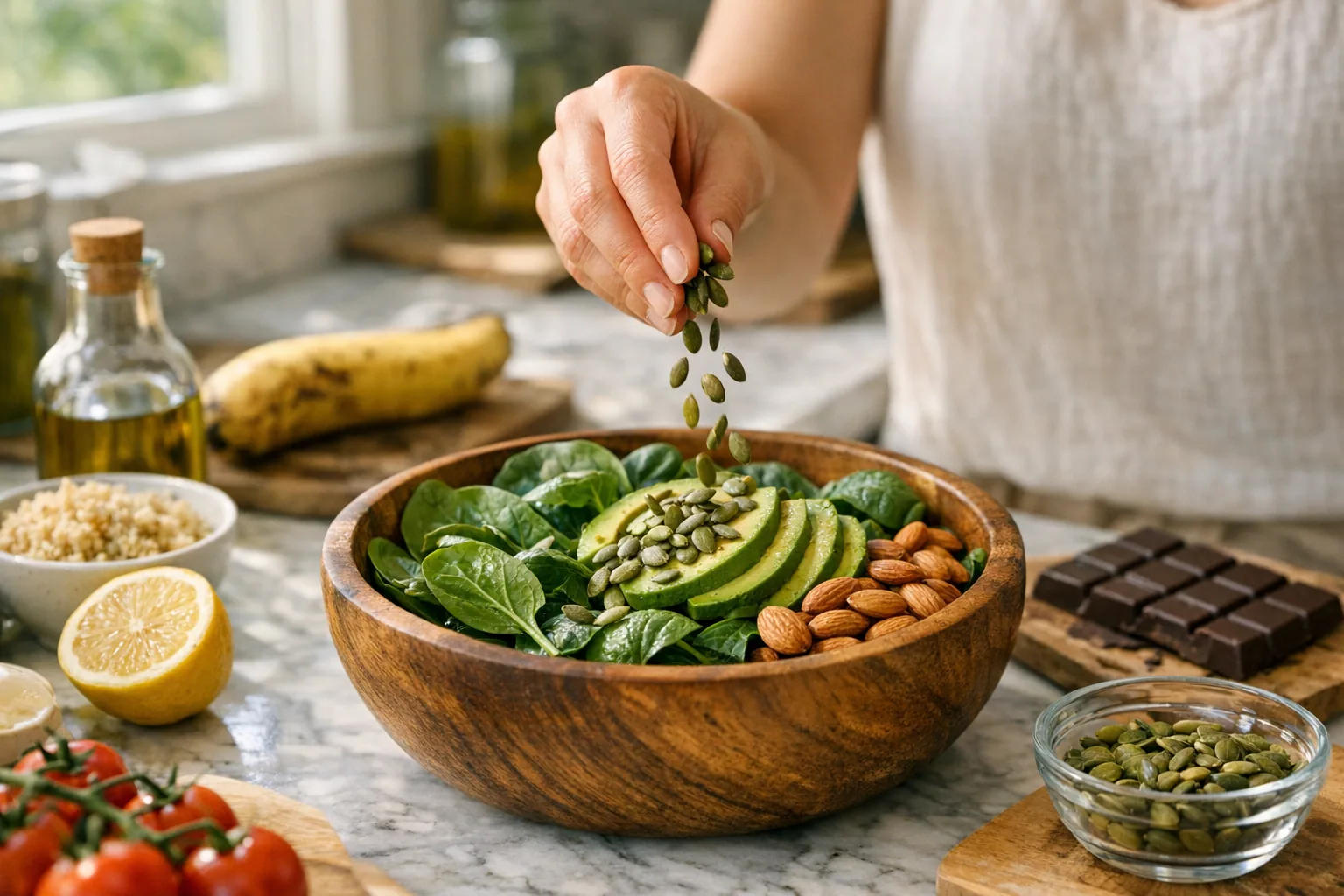 Magnesium: Rich Foods and Signs of Deficiency
