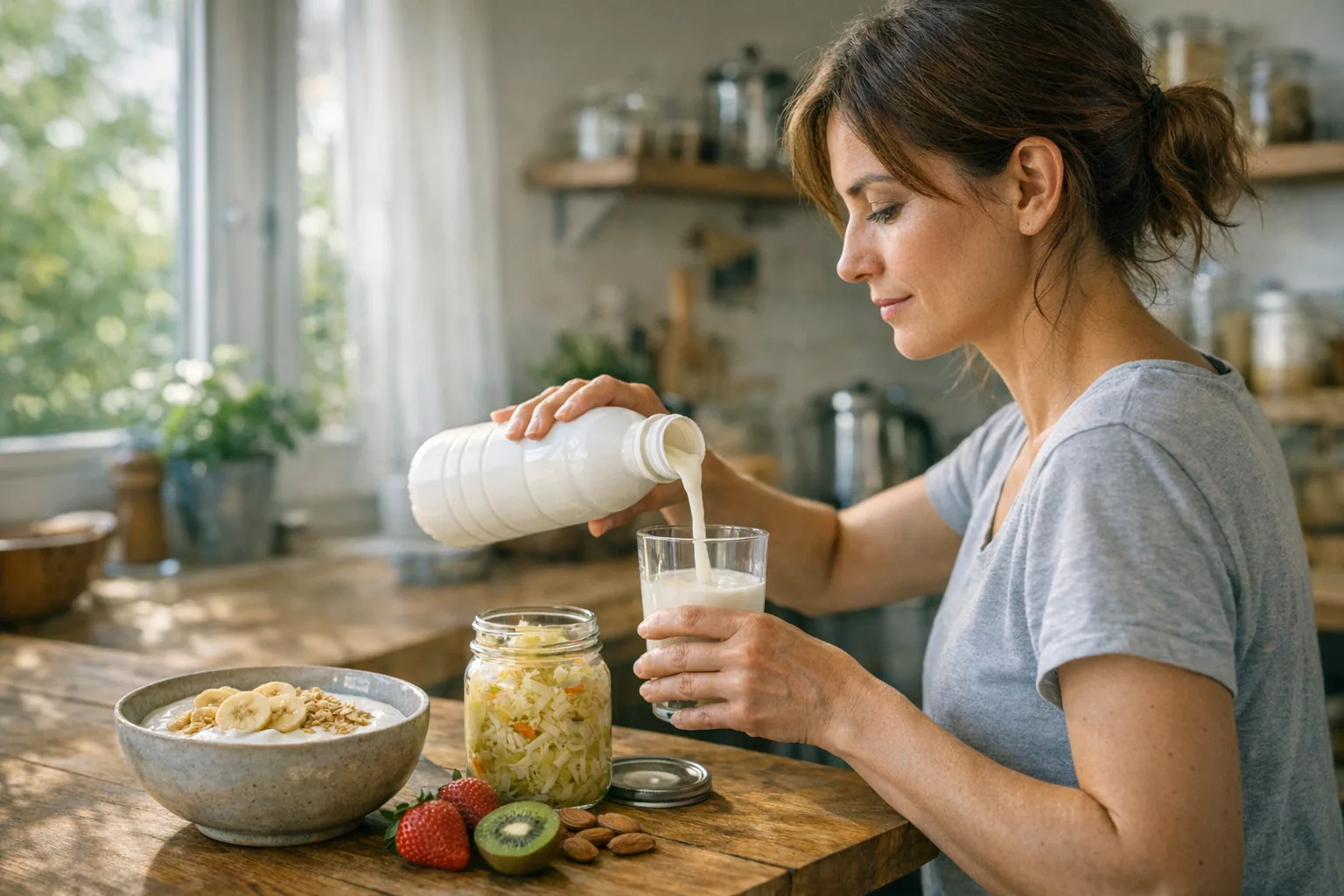 Alimentos ricos en probióticos