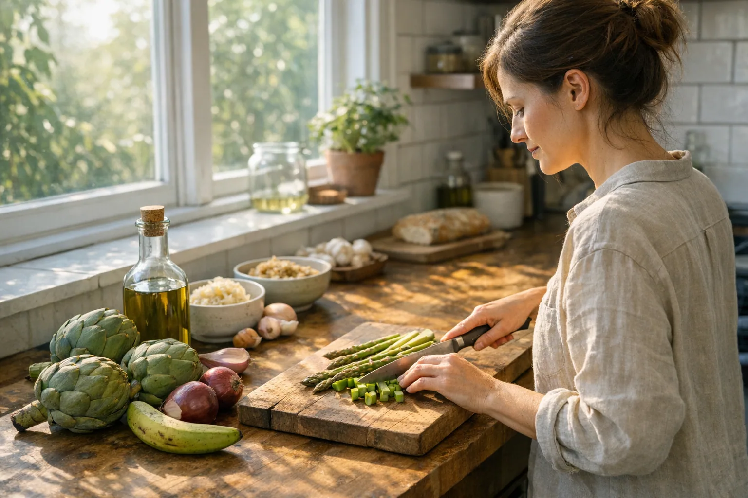 Alimentos ricos en prebióticos
