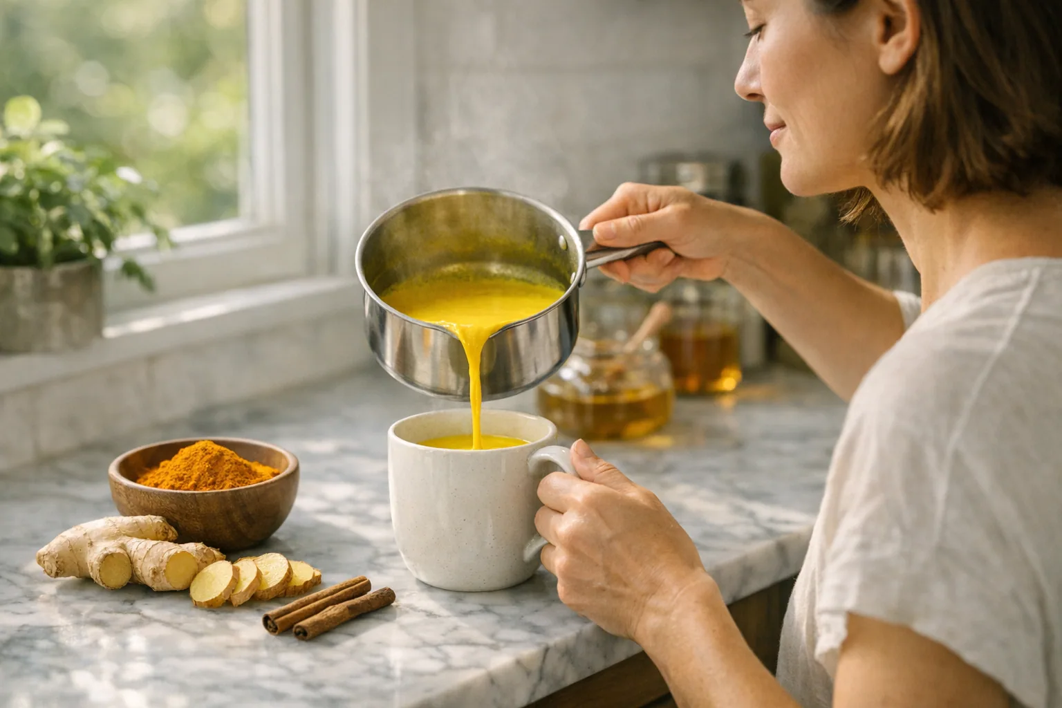 Golden milk o leche dorada: receta y cuándo tomarla